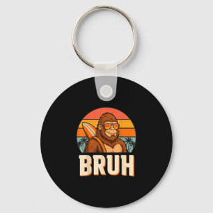 Llavero Bruh bigfoot meme gráfico chicos hombres divertido