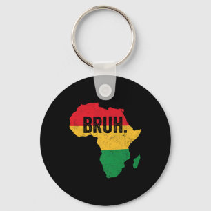 Llavero Bruh Boys Kids African American Funny Black Histor