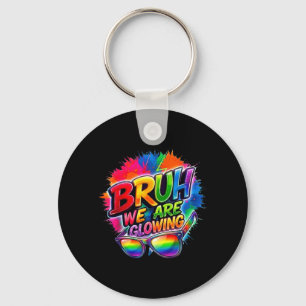 Llavero Bruh Brillante en Era Glowing Hola Vacaciones de V