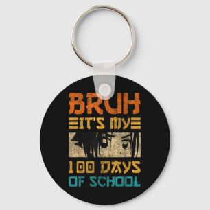 Llavero Bruh Es Mis 100 Días Escolares Japón Kawaii Manga