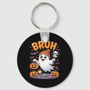 Llavero Bruh Ghost Halloween Candy Cute Ghost Kids