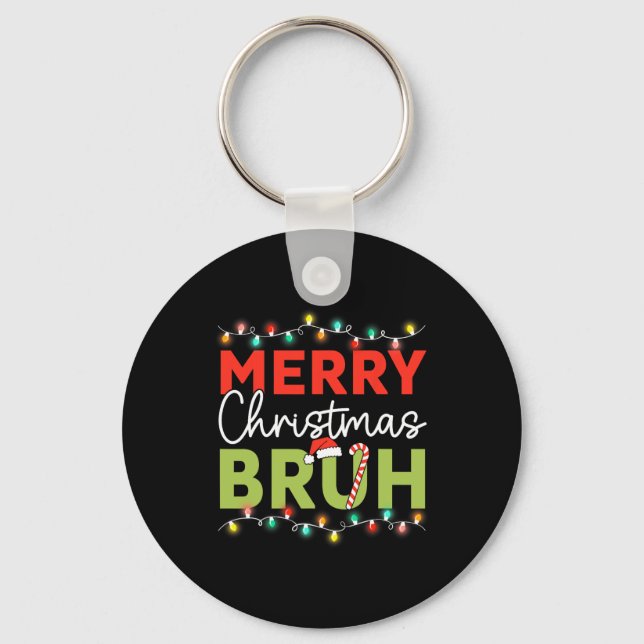 Llavero Bruh Meme Funny Saying Bro Greeting Teens Boys Men (Anverso)