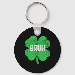 Llavero Bruh Meme Shamrock Funny St Patricks Day Adolescen
