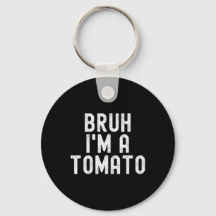 Llavero Bruh, soy un tomate divertido, disfraz de Hallowee