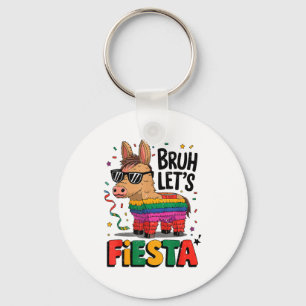 Llavero Bruh Vamos Fiesta Cinco Mayo Piñata Divertido Mexi