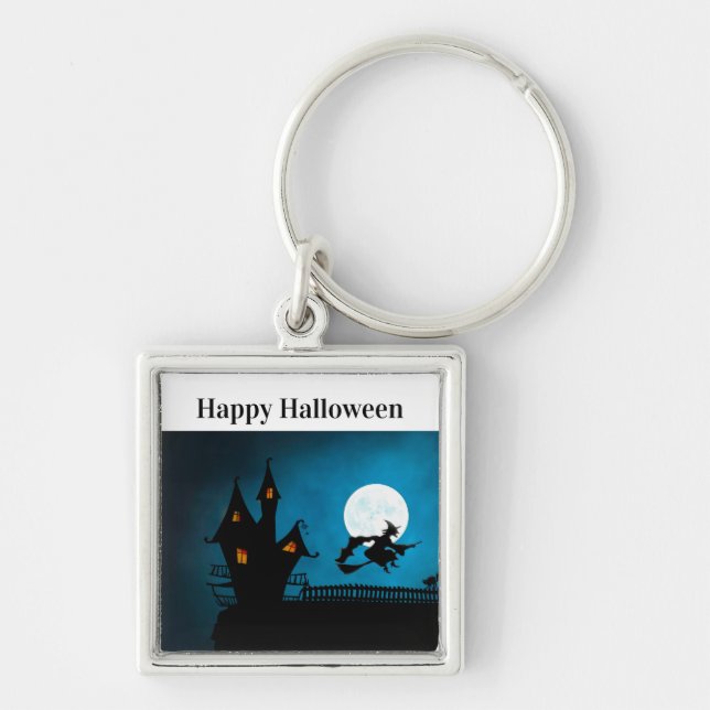 Llavero Bruja voladora (Frente)