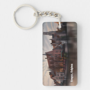 Llavero Brujas Bélgica vintage keychain