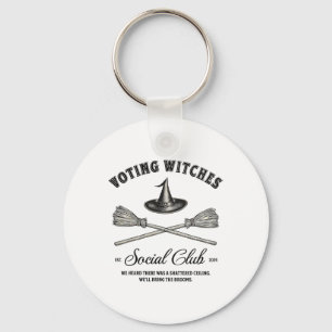 Llavero Brujería de Halloween: Testigos de voto para las m