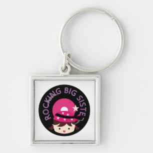 Llavero Brunette Rocking Big Sister