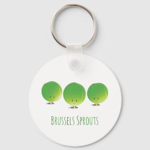 Llavero Bruselas Sprouts Comida vegetal