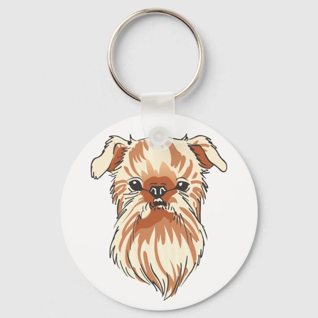 Llavero Brussels Griffon (Anverso)