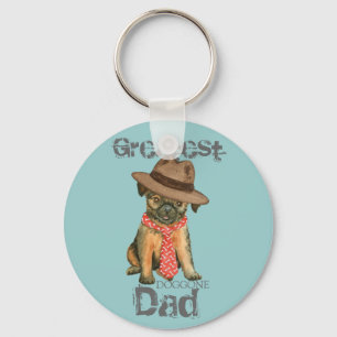 Llavero Brussels Griffon Dad Keychain