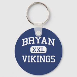 Llavero Bryan - Vikings - Bryan High School - Bryan Texas