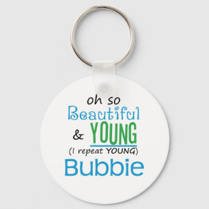 Llavero Bubbie hermoso y joven