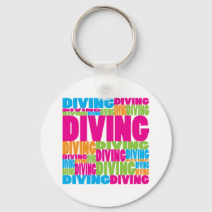 Llavero Buceo colorido