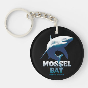 Llavero Buceo con tiburones blancos en Mossel Bay