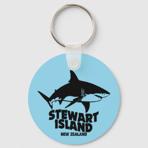 Llavero Buceo con Tiburones - Isla Stewart