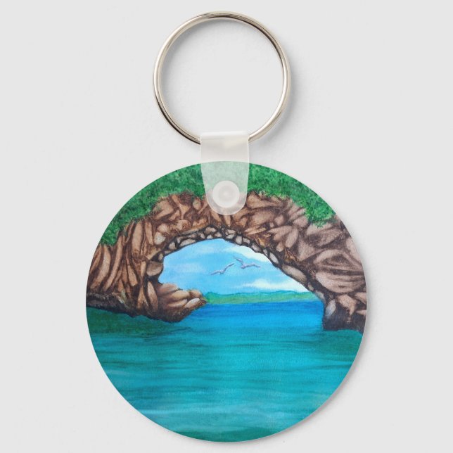 Llavero Buceo En El Paraíso (Anverso)