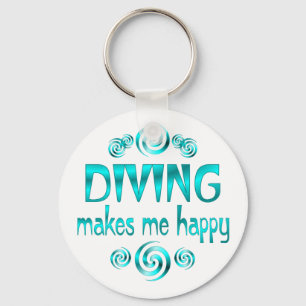 Llavero Buceo me hace feliz
