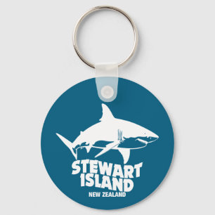 Llavero Buceo Scuba Con Tiburones - Isla Stewart