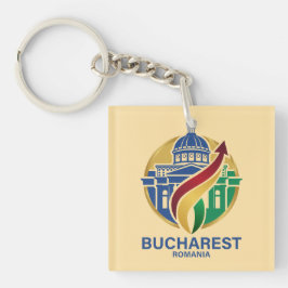 Llavero Bucharest Romania Eastern European
