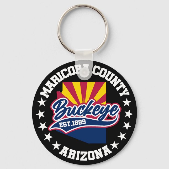 Llavero Buckeye, Arizona (Anverso)