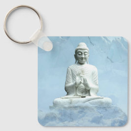 Llavero Buda en las nubes