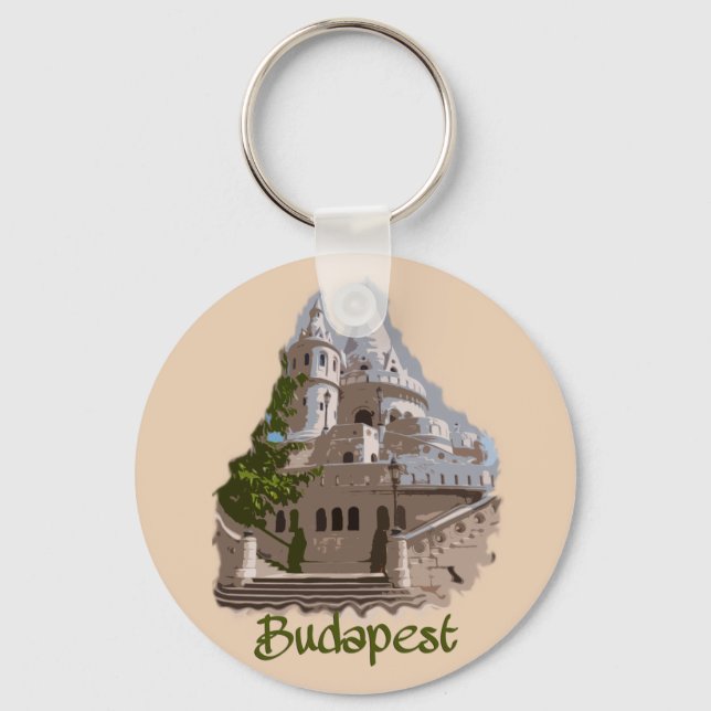 Llavero Budapest: Bastión de pescadores (Anverso)