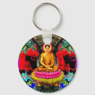 Llavero Buddha Swirl - Keychain