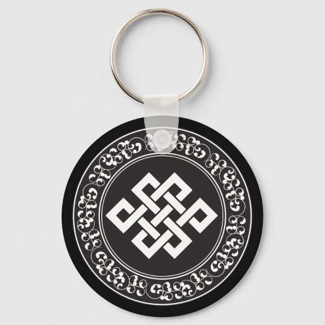 Llavero Buddhist Endless Knot (Anverso)