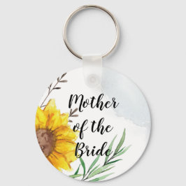 Llavero BUDGET Mother Bride Groom Wedding Gifts Sunflowers