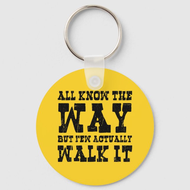 Llavero Budismo zen Espagueti estilo occidental (Anverso)