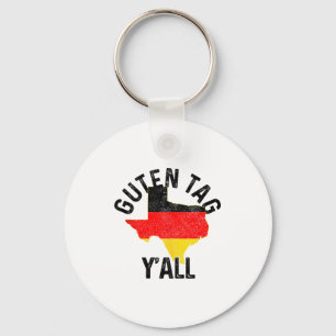 Llavero Buen Día Y'all Divertido Texas Alemania Regalo Ale