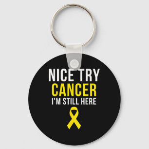 Llavero Buen intento Sobreviviente Sarcoma Cáncer Concienc