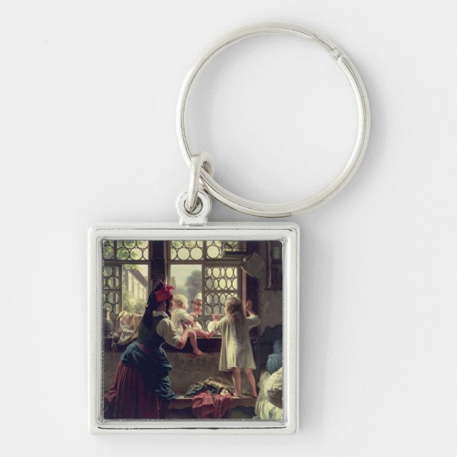 Llavero Buena mañana, estimado padre (Frente)