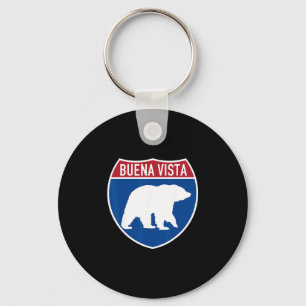 Llavero Buena Vista Colorado Bear Co Carretera Interestata