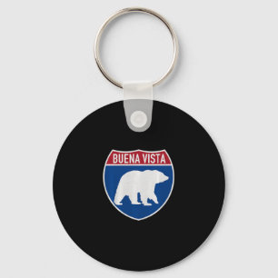 Llavero Buena Vista Colorado Bear Co Carretera Interestata