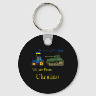 Llavero Buenas Noches Somos De Ucrania - Tractor Pulling