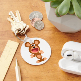 Llavero "Bueno..." Cláusula del oso Personalizado de encog