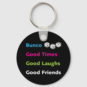 Llavero buenos amigos de bunco #2