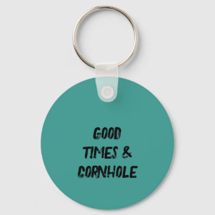 Llavero Buenos Momentos & Cornhole 🌽