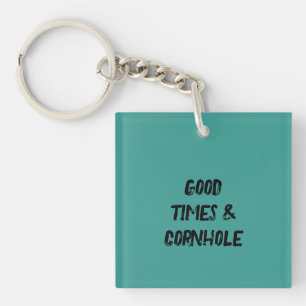 Llavero Buenos Momentos & Cornhole 🌽