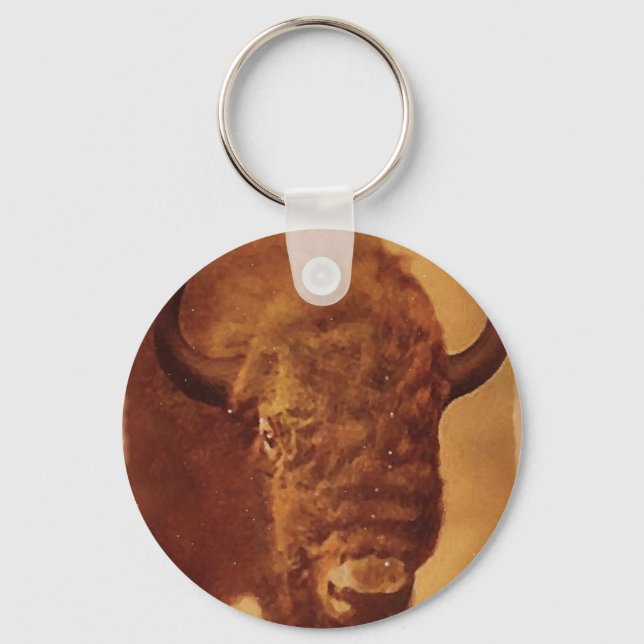 Llavero Búfalo / Bison (Anverso)