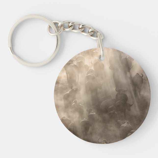 Llavero Búfalo Polvo (Frente)