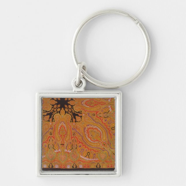 Llavero Bufanda de la cachemira, c.1870-80 (Frente)