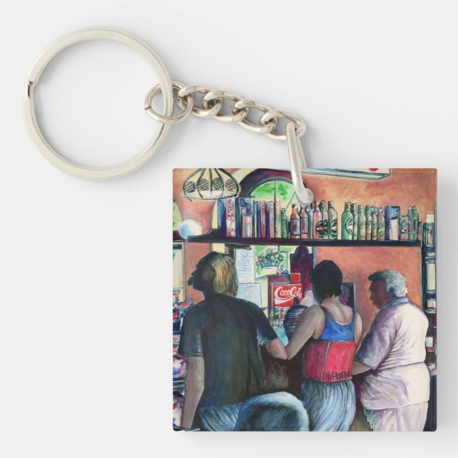 Llavero Bufe de golf, Budapest (Frente)