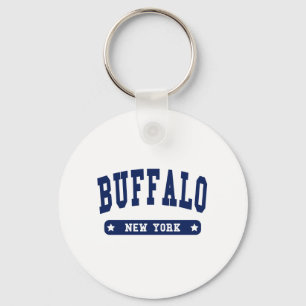 Llavero Buffalo New York College Style t camisetas