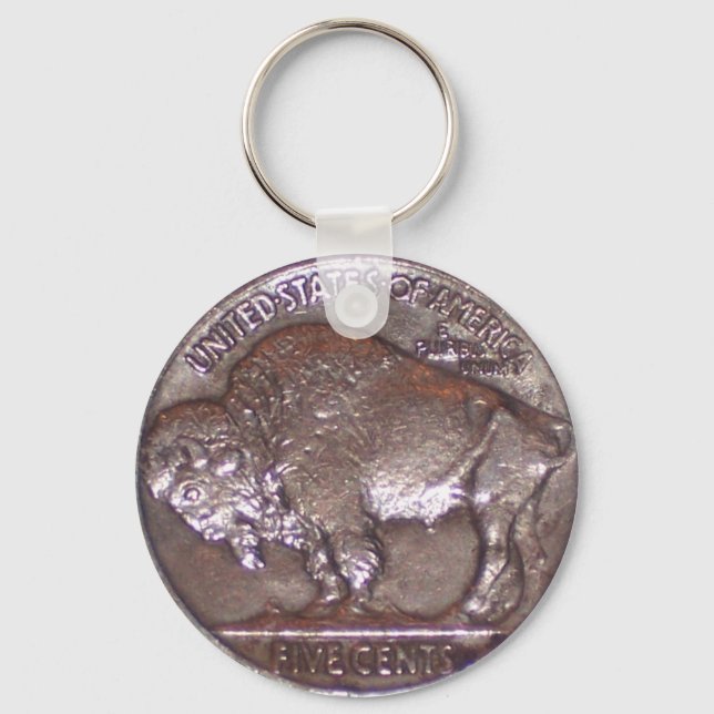 Llavero Buffalo Nickel (Anverso)