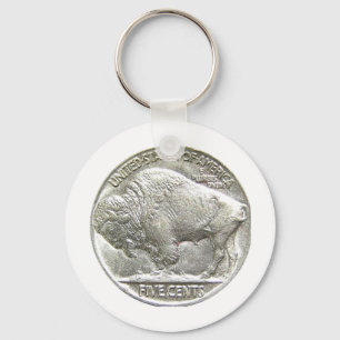 LLAVERO BUFFALO NICKEL