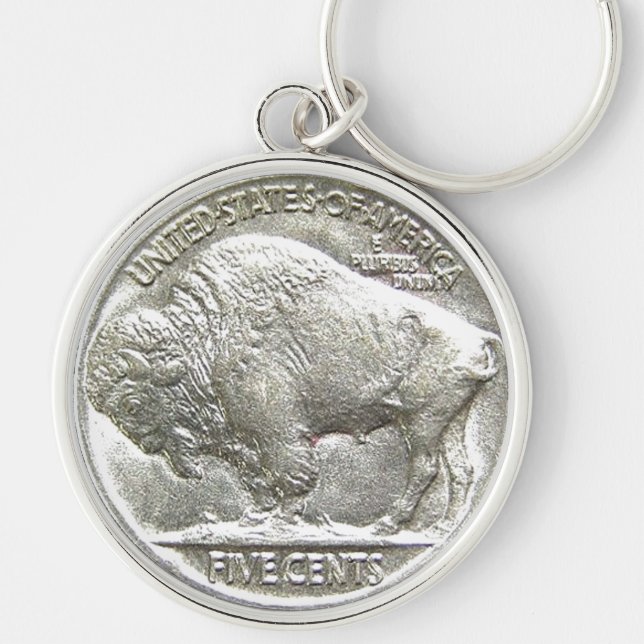LLAVERO BUFFALO NICKEL (Frente)